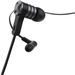 Hama In-Ear Kopfhörer Intense (Kabelgebunden), Kopfhörer, Schwarz