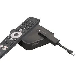 STRONG SRT 427, 2 IN 1 Smart TV Box (Schwarz)