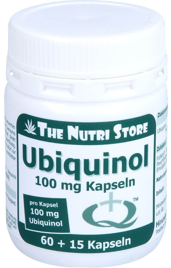 The Nutri Store UBIQUINOL 100 mg Kapseln Mineralstoffe