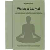 Moleskine Wellness Journal (Themen-/ Hardcover Notizbuch zur Überwachung Ihrer Gesundheits, und Fitnessziele, 13 x 21 cm, 400 Seiten)