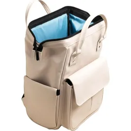 Exacompta Rucksack, 2 Tragegriffe, PU, 25x38x20 cm Exactive® - Beige