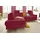 sit&more Ecksofa SIT & MORE "Pablo L-Form", rot (bordeaux), B:233cm H:80cm T:196cm, Luxus-Microfaser ALTARA NUBUCK (100% Polyester) / Struktur fein (100% Polyester);Luxus-Microfaser ALTARA NUBUCK (100% Polyester) / Struktur (90% Polyester, 10% Polyamid), Sofas,