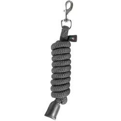 Equiline Gabe Führstrick Karabiner - grau - grau