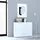 Forte Kommode Tempra 2 108,8 x 85,5 x 34,8 cm Weiß