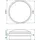 INTERSTEEL Bodentürpuffer Grau 4 cm