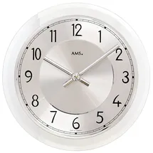 AMS Wanduhr W9476 5,0 grau