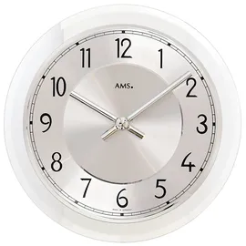 AMS Wanduhr W9476 5,0 grau