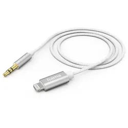 Hama Zubehör Aux-Kabel Lightning 3,5-mm-Klinke