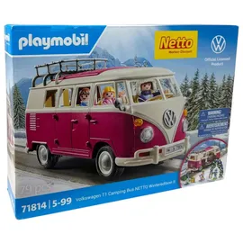 Playmobil Volkswagen T1 Camping Bus Winter Edition II 71814