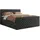 MKS Boxspringbett mit Bettkasten - grau - Maße (cm): B: 161 H: 110