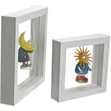 Schwäbische Albumfabrik Schweberahmen weiß