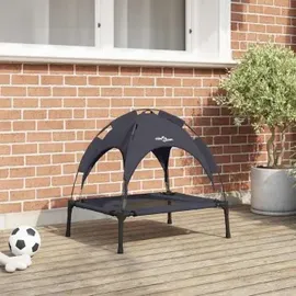 vidaXL Hundekorb vidaXL S 80 x 60 cm schwarz