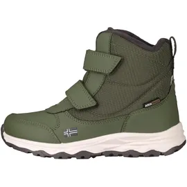 TROLLKIDS Kinder Winterschuh Hafjell Moosgrün grün 32 (UK 13C)