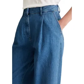 Marc O'Polo Marc OߴPolo Denim Damen Jeanshose High Waist Wide Fit, Blau (Medium Blue Multi 58), W31/L32 - 31W / 32L