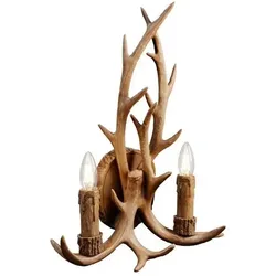 Lindby - Fibi Wandleuchte Brown