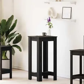 vidaXL Bartisch 51 x 50 x 103,5 cm Schwarz