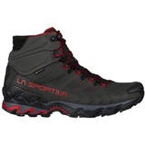 La Sportiva Ultra Raptor Ii Mid Leather Goretex Wanderstiefel - Carbon / Tango Red - EU 41