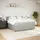 vidaXL Boxspringbett 180 x 200 cm Hellgrau