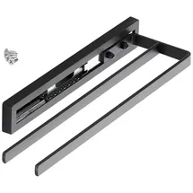 SOTech Style Handtuchauszug 2-armig Schwarz
