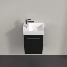 Villeroy & Boch Waschtischunterschrank 1 Tür 34 x 51,4 x 23,4 cm Schwarz