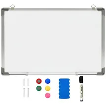 vidaXL Whiteboard 60 x 40 cm Weiß