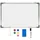 vidaXL Whiteboard 60 x 40 cm Weiß