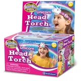 brainstorm products Einhorn Stirnlampe Weiß/Rosa/Lila