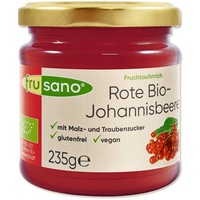 Frusano Bio Fruchtaufstrich Rote Johannisbeere 235 g Brotaufstrich