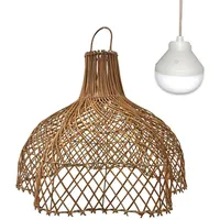 Lumisky ARIA 1-flg. 60 cm Rattan/Beige