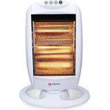 Alpina Halogenkocher - Elektrische Heizung - Drehbar - 1200 Watt - Weiß - Weiß