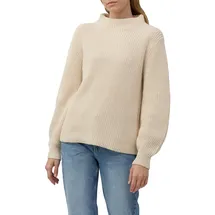 s.Oliver Strickpullover mit weitem Arm und Turtleneck Beige S