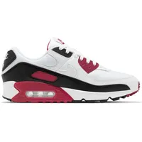 Nike Air Max 90 - Herren Schuhe Weiß-Rot CT4352-104 , Größe: EU 44 US 10 - Weiß - 44