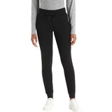 Icebreaker Merino Damen Standard Crush Wool Jogger Lounge Hose, Schwarz, Größe S