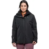 Schöffel Damen Style Okere 3in1 Jacke (Größe 4XL, schwarz)