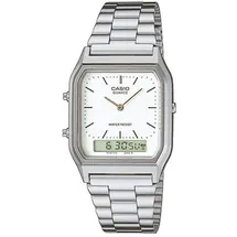 Casio Retro Analog Digital Edelstahl 29 mm AQ230A7BMQYES