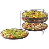 Fisko Pizzablech 5 tlg. 42 x 29 x 4 cm