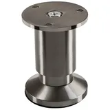 SO-Tech Möbelfuß Alpha Edelstahloptik Höhe 80 mm