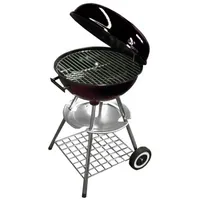 Buri Emaille Kugelgrill Wagen Rollgrill Grillen Gartengrill Standgrill Barbecue