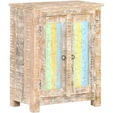 vidaXL Sideboard 61x35x76 cm Raues Akazienholz