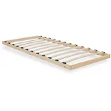 Homestyle4u Lattenrost mit Kopfteil verstellbar 90 x 200 cm