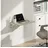 Homcom Wandklapptisch 60 x 40 cm Eiche beige