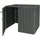 Proregal Mülltonnenbox XL 117 x 142 x 102 cm grau