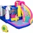 Outsunny Kinderhüpfburg mit Rutsche und Pool