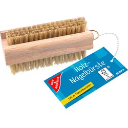 GUT&GÜNSTIG Nagelbürste braun Holz