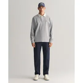 GANT Chinohose REGULAR TWILL CHINOS Regumit gefütterten Seitentaschen blau 31