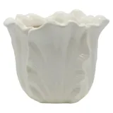 Chic Antique Fayence Ø 18 x 16 cm Creme