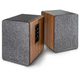 Wavemaster Base 2-Wege Grau, Holz Verkabelt & Kabellos 30 W