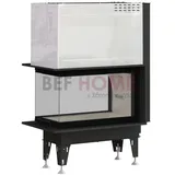 BeF Kamineinsatz Therm V 8 U | 8 kW | Hebetür, U-förmige Scheibe