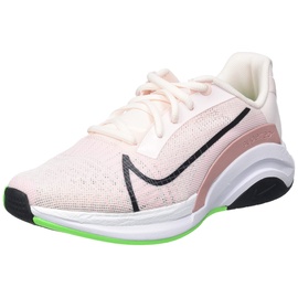 Nike Damen W Zoomx Superrep Surge Sneaker, Light Soft Pink Weiß Schwarz Grün Strike, 38 EU