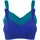 bonprix Bügelloser BH BONPRIX "BH ohne Bügel mit Baumwolle (2er Pack)", Damen, Gr. 110, Cup E, blau (saphirblau, kobalttürkis), Obermaterial: 95% Baumwolle, 5% Elasthan. Futter: 100% Baumwolle, BHs, im praktischen 2er Pack, mit breiten, verstellbaren Trägern